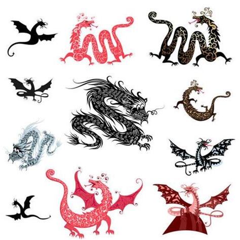 龍 顏色